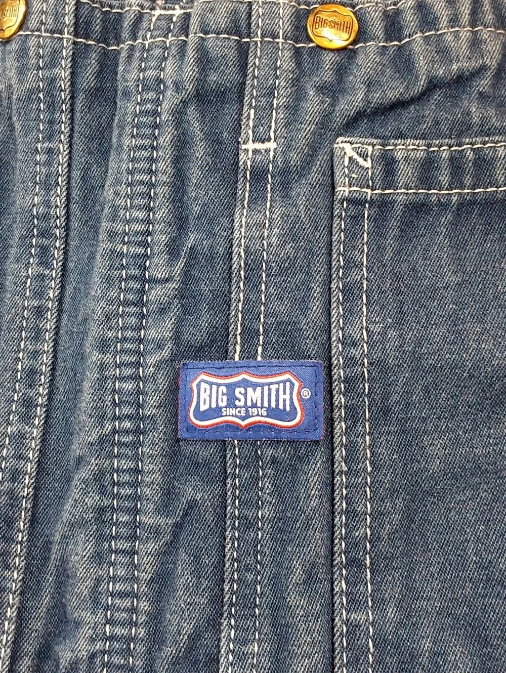 Big Smith Men's Dungarees Work Overalls